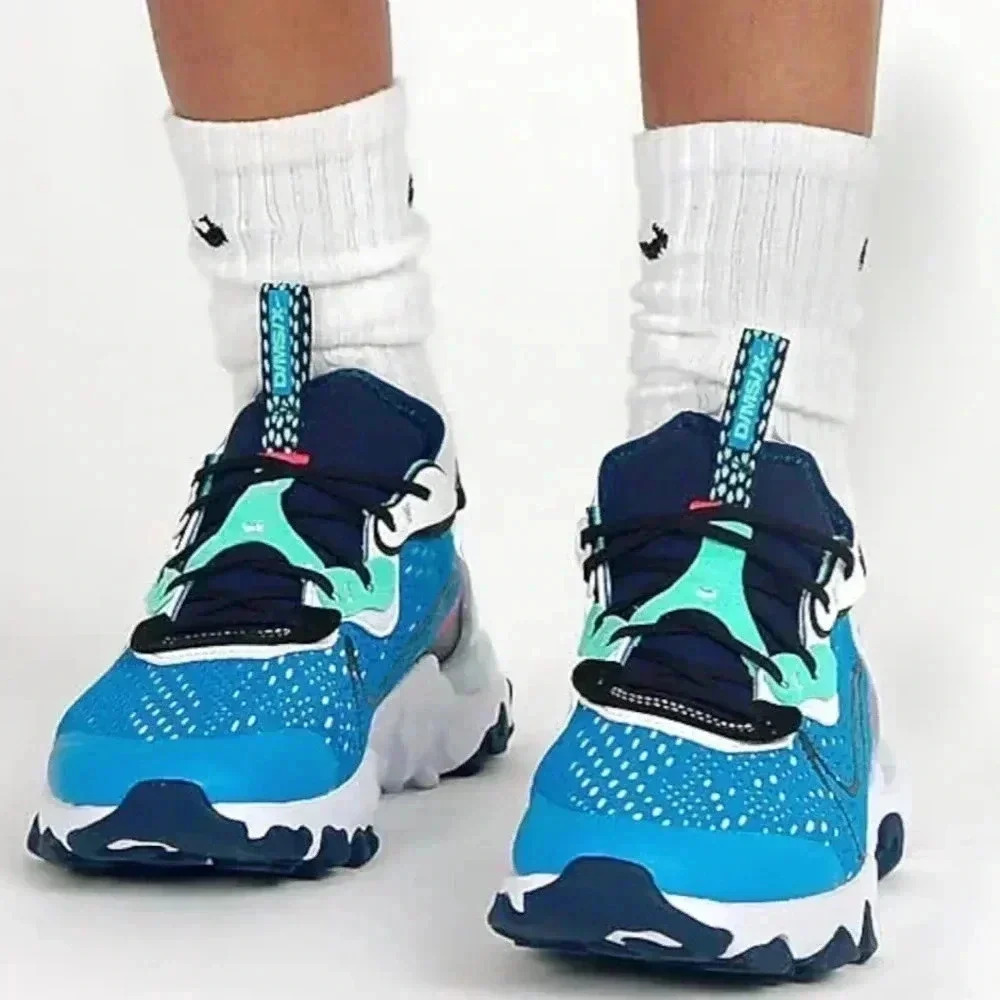 Nike React Vision Youth Running Shoes Lifestyle Sneakers Comfort Trainers